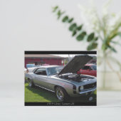 1969 Chevy Camaro SS Postkarte (Stehend Vorderseite)