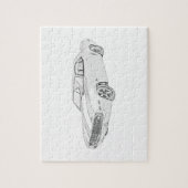 1969 Chevy Camaro Stift Zeichnend Puzzle (Vertikal)