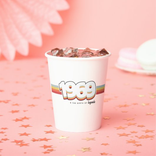 1969 Die Geburt von Legenden Pappbecher (Insitu)