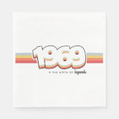 1969 Die Geburt von Legenden Serviette (Vorderseite)