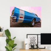 1969 Dodge Coronet R/T Poster (Heimbüro)