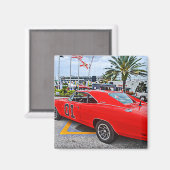 1969 Dodge Ladegerät General Lee Shop Magnet (Vorderseite/Rückseite)