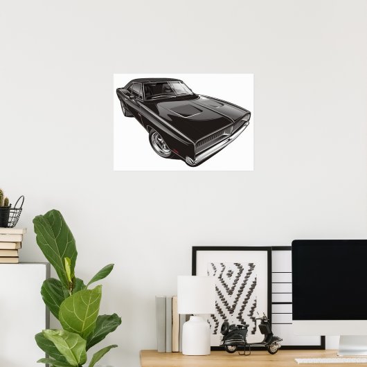 1969 Dodge-Ladeprogramm Poster (Heimbüro)