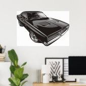 1969 Dodge-Ladeprogramm Poster (Heimbüro)