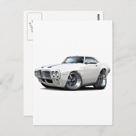 1969 Firebird Trans Am Postkarte (Vorne/Hinten)