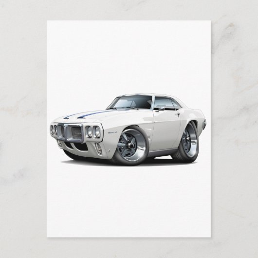 1969 Firebird Trans Am Postkarte (Vorderseite)
