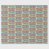 1969 geboren geschenkpapier (Flach)