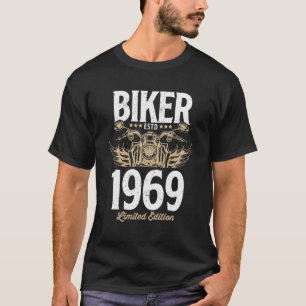 1969 Geborene Vintage Bikerinnen T-Shirt