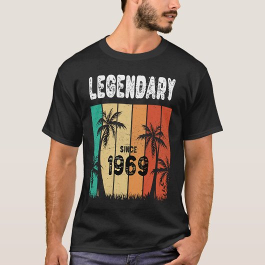 1969 Geburtstag 53. Geburtstag T-Shirt (Vorderseite)