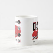 1969 Geburtstagsmädchen Retro Kaffeetasse (Mittel)