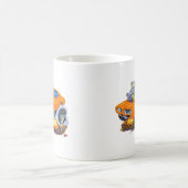 1969 GTO Orangen-Auto Kaffeetasse (Mittel)