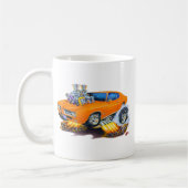 1969 GTO Orangen-Auto Kaffeetasse (Links)