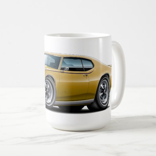 1969 GTO Richter-Goldauto Kaffeetasse (VorderseiteRechts)