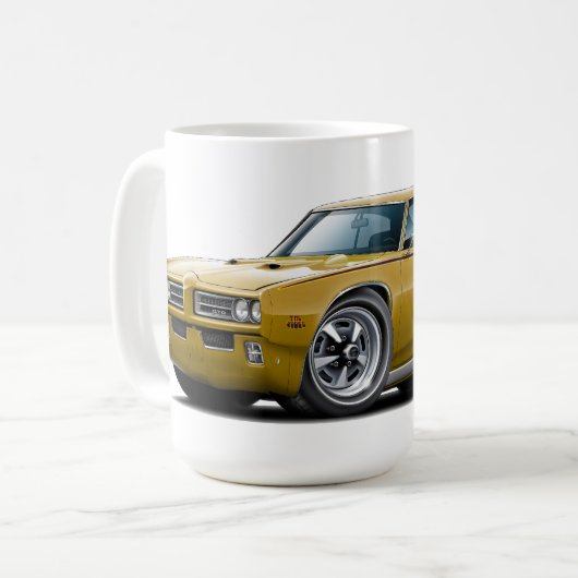 1969 GTO Richter-Goldauto Kaffeetasse (Vorderseite Links)