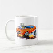 1969 GTO Richter-Orangen-Auto Kaffeetasse (Links)