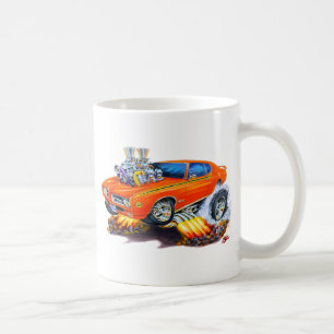 1969 GTO Richter-Orangen-Auto Kaffeetasse