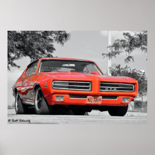 1969 GTO Richter Poster