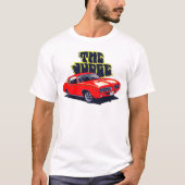 1969 GTO Richter-Rot-Auto T-Shirt (Vorderseite)