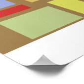 1969 Harlem Cultural Festival Bühne Design Poster (Ecke)