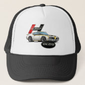 1969 Hurst Olds Cutlass Truckerkappe (Vorderseite)