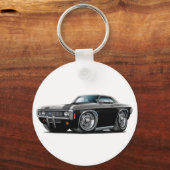 1969 Impala Black Car Schlüsselanhänger (Vorderseite)