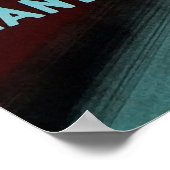 1969 Monaco Grand Prix Poster (Ecke)