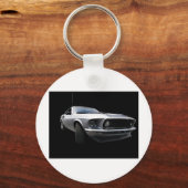 1969 Mustang, front side Schlüsselanhänger (Vorderseite)