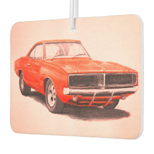 1969 Orange Charger Duftspender Autolufterfrischer