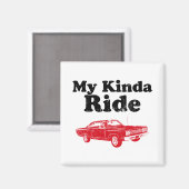 1969 Plymouth Road Runner Magnet (Vorderseite/Rückseite)