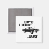 1969 Plymouth Road Runner Magnet (Vorderseite/Rückseite)