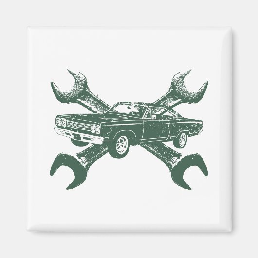 1969 Plymouth Road Runner Magnet (Vorne)