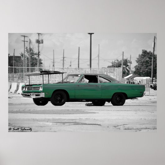 1969 Plymouth Roadrunner 440 Poster (Vorne)