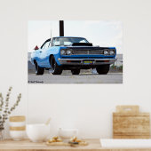 1969 Plymouth Satellite Poster (Küche)