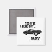 1969 Pontiac Firebird Magnet (Vorderseite/Rückseite)