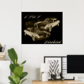 1969 Pontiac Firebird Poster (Heimbüro)