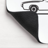 1969 Pontiac GTO Coupe Mousepad (Ecke)