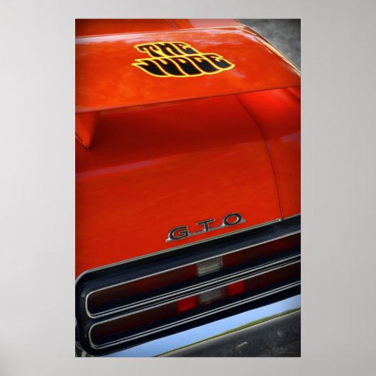 1969 Pontiac GTO Richter Poster (Vorne)