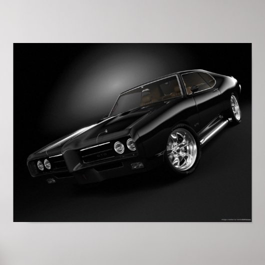 1969 pontiac gto"The Judge" - Maßgeschneidert Poster (Vorne)