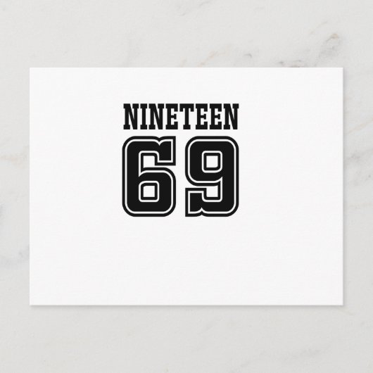 1969 POSTKARTE (Vorderseite)