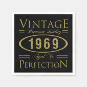 1969 Premium-Qualität Serviette (Vorderseite)