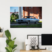 1969 Pro Touring Firebird Poster (Heimbüro)
