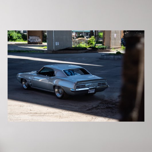 1969 Pro Touring Firebird Poster (Vorne)