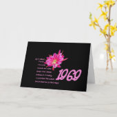 1969 - Schlag-Lieder und das beste Jahr überhaupt Karte (Gelbe Blume)