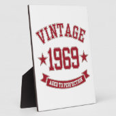 1969 Vintag alt bis perfekt Fotoplatte (Seite)