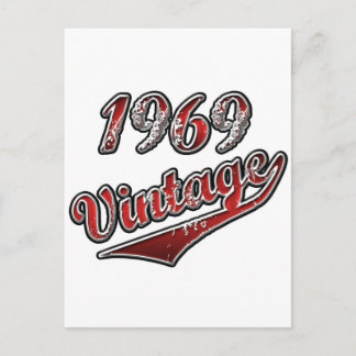 1969 Vintag Postkarte