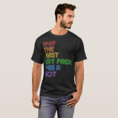 1969 war der erste Gay Pride eine Riot-Prämie T-Shirt (Vorne ganz)