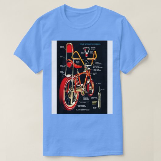 1969 Wild Dragster Bike T-Shirt (Design vorne)