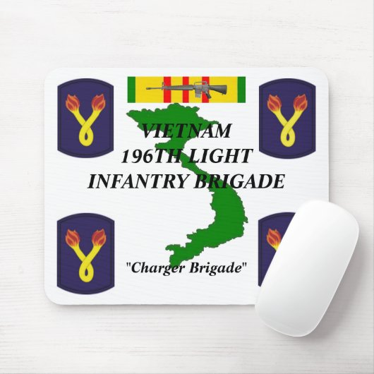 196. Light Inf Vietnam Mousepad 1/w (Mit Mouse)