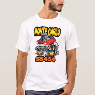 1970 1971 Monte Carlo SS 454 Cartoon Frisierte Aut T-Shirt