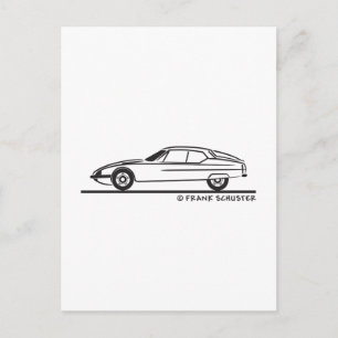 1970 - 1975 Citroën SM Postkarte
